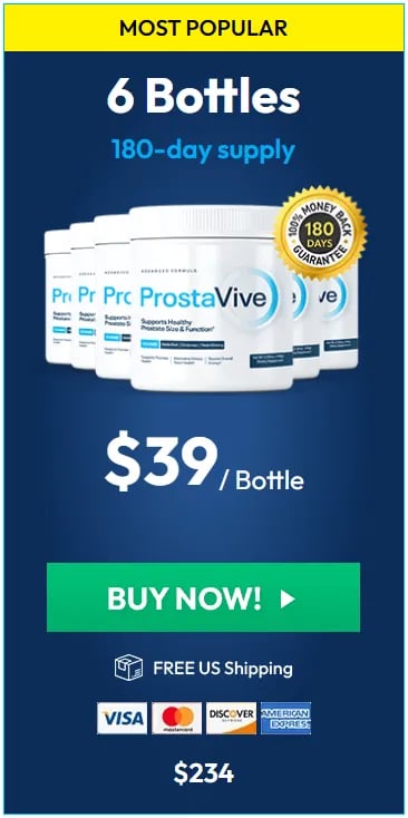 ProstaVive 6 bottle